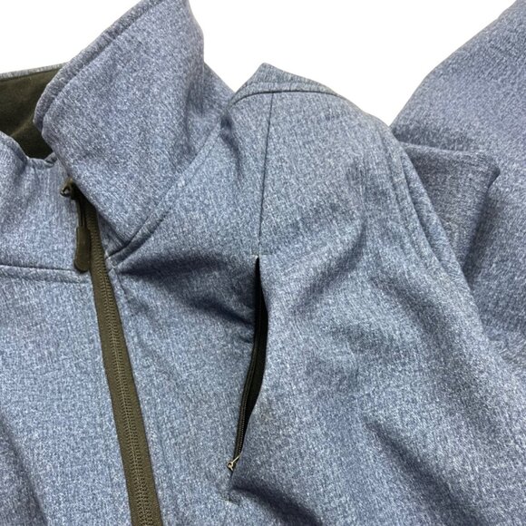 Iceburg Outerwear Jacket M Blue Polyester/Spandex Full-Zip Pockets 15d - Picture 8 of 9